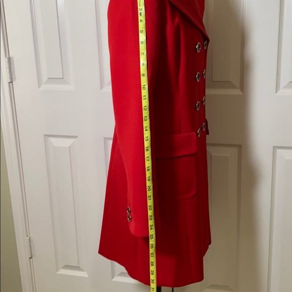 Red Dress Coat - Picture 9 of 15